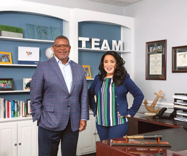 CEO Richard Hagins and President Euleta Alston